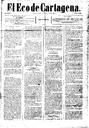 [Issue] Eco de Cartagena, El (Cartagena). 19/6/1885.