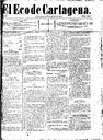 [Issue] Eco de Cartagena, El (Cartagena). 9/7/1885.