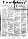 [Issue] Eco de Cartagena, El (Cartagena). 28/7/1885.