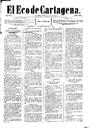 [Issue] Eco de Cartagena, El (Cartagena). 17/9/1885.