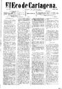 [Issue] Eco de Cartagena, El (Cartagena). 24/10/1885.