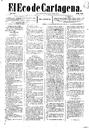 [Issue] Eco de Cartagena, El (Cartagena). 30/10/1885.