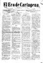 [Issue] Eco de Cartagena, El (Cartagena). 16/12/1885.