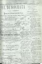 [Issue] Demócrata, El (Lorca). 11/7/1897.