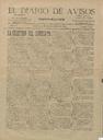 [Ejemplar] Diario de Avisos (Lorca). 15/9/1891.