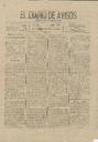 [Ejemplar] Diario de Avisos (Lorca). 25/11/1893.