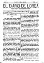 [Issue] Diario de Lorca, El (Lorca). 26/1/1885.