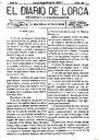 [Ejemplar] Diario de Lorca, El (Lorca). 23/3/1885.