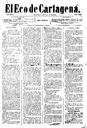 [Issue] Eco de Cartagena, El (Cartagena). 15/5/1886.