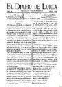 [Ejemplar] Diario de Lorca, El (Lorca). 15/5/1885.