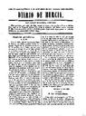 [Ejemplar] Diario de Murcia (Murcia). 4/11/1847.
