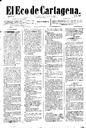 [Issue] Eco de Cartagena, El (Cartagena). 27/11/1886.