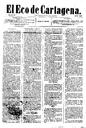 [Issue] Eco de Cartagena, El (Cartagena). 5/1/1887.