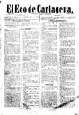[Issue] Eco de Cartagena, El (Cartagena). 22/3/1887.