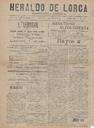 [Issue] Heraldo de Lorca (Lorca). 30/9/1903.