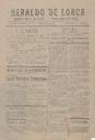 [Ejemplar] Heraldo de Lorca (Lorca). 21/4/1909.