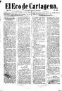 [Issue] Eco de Cartagena, El (Cartagena). 23/4/1887.