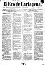 [Issue] Eco de Cartagena, El (Cartagena). 14/6/1887.