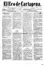 [Issue] Eco de Cartagena, El (Cartagena). 12/9/1887.