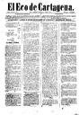 [Issue] Eco de Cartagena, El (Cartagena). 10/10/1887.