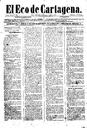 [Issue] Eco de Cartagena, El (Cartagena). 14/10/1887.