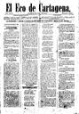 [Issue] Eco de Cartagena, El (Cartagena). 25/11/1887.