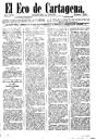 [Issue] Eco de Cartagena, El (Cartagena). 29/12/1887.