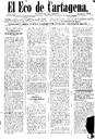 [Issue] Eco de Cartagena, El (Cartagena). 4/1/1888.