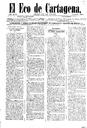 [Issue] Eco de Cartagena, El (Cartagena). 5/1/1888.