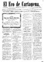 [Issue] Eco de Cartagena, El (Cartagena). 10/1/1888.