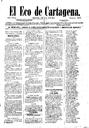 [Issue] Eco de Cartagena, El (Cartagena). 15/2/1888.