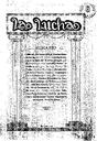 [Ejemplar] Lucha, La : Revista decenal (Lorca). 10/11/1932.