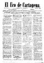 [Issue] Eco de Cartagena, El (Cartagena). 12/3/1888.