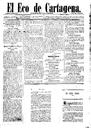 [Issue] Eco de Cartagena, El (Cartagena). 8/5/1888.