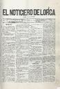 [Ejemplar] Noticiero de Lorca, El (Lorca). 1/11/1892.