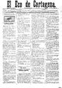 [Issue] Eco de Cartagena, El (Cartagena). 8/10/1888.