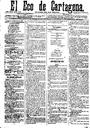 [Issue] Eco de Cartagena, El (Cartagena). 11/2/1889.