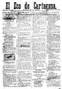[Issue] Eco de Cartagena, El (Cartagena). 1/4/1889.