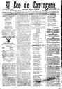 [Ejemplar] Eco de Cartagena, El (Cartagena). 14/5/1889.