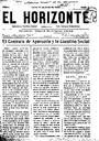 [Ejemplar] Horizonte, El (Lorca). 17/7/1932, n.º 3.
