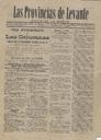 [Issue] Provincias de Levante, Las (Murcia). 24/9/1893.