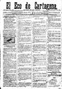 [Issue] Eco de Cartagena, El (Cartagena). 29/7/1889.