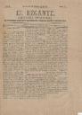 [Issue] Regante, El : Revista semanal de intereses morales y materiales, ciencias, artes y literatura (Lorca). 11/1/1885.