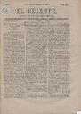 [Issue] Regante, El : Revista semanal de intereses morales y materiales, ciencias, artes y literatura (Lorca). 29/3/1885.