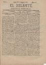 [Issue] Regante, El : Revista semanal de intereses morales y materiales, ciencias, artes y literatura (Lorca). 26/4/1885.