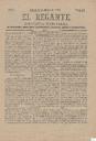 [Issue] Regante, El : Revista semanal de intereses morales y materiales, ciencias, artes y literatura (Lorca). 10/5/1885.