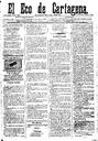 [Issue] Eco de Cartagena, El (Cartagena). 18/11/1889.