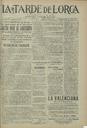 [Ejemplar] Tarde de Lorca, La (Lorca). 16/6/1922.
