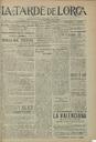 [Issue] Tarde de Lorca, La (Lorca). 22/6/1922.