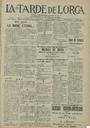 [Issue] Tarde de Lorca, La (Lorca). 19/7/1922.